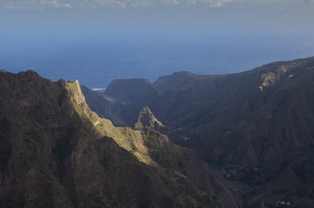 A view over Cidade Velha, the island of Santiago