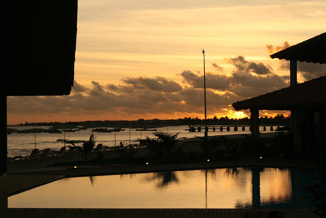 Sunset on Cape Verde