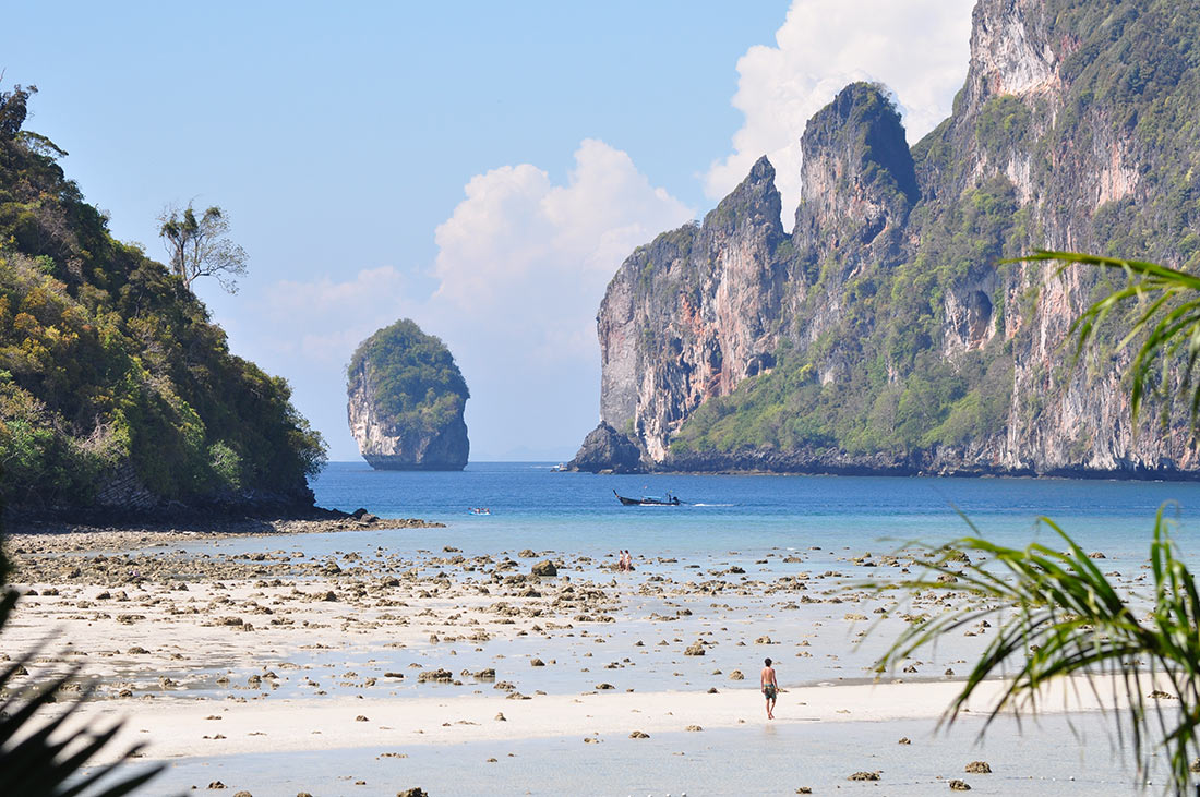 Low water on Phi Phi