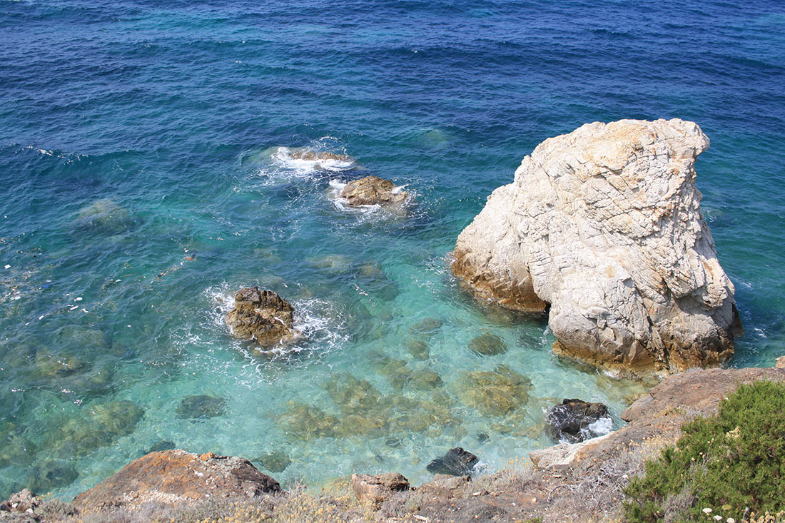 Samson beach, the Island of Elba