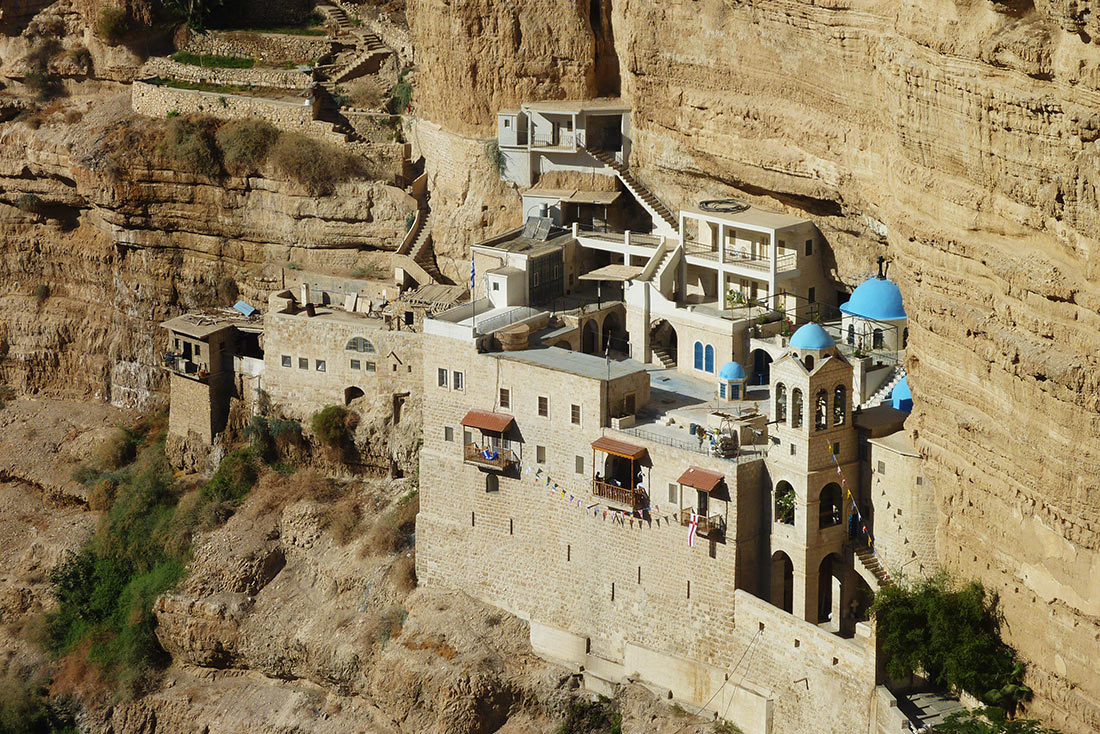 St. George monastery in Wadi Qelt valley