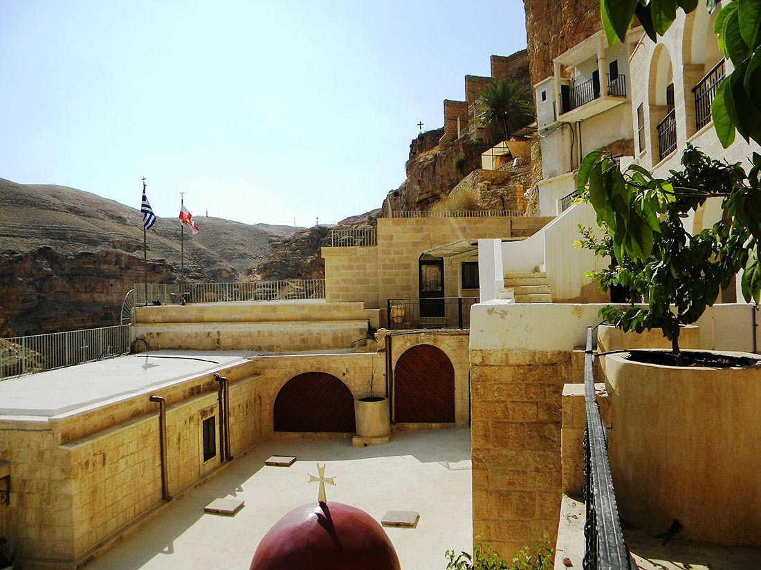 St. George monastery in Wadi Qelt valley