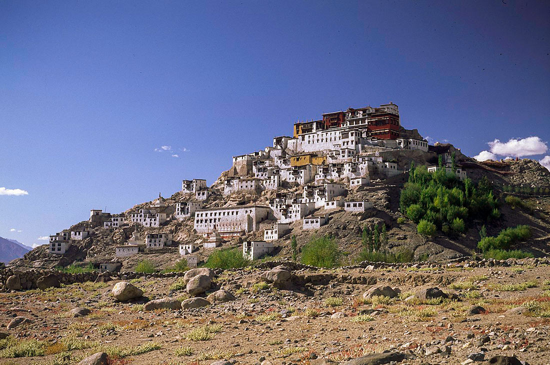 Isolated Kye monastery in the Spiti Valley