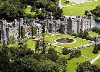 Ancient Ashford castle: one of the most elegant castles of Ireland