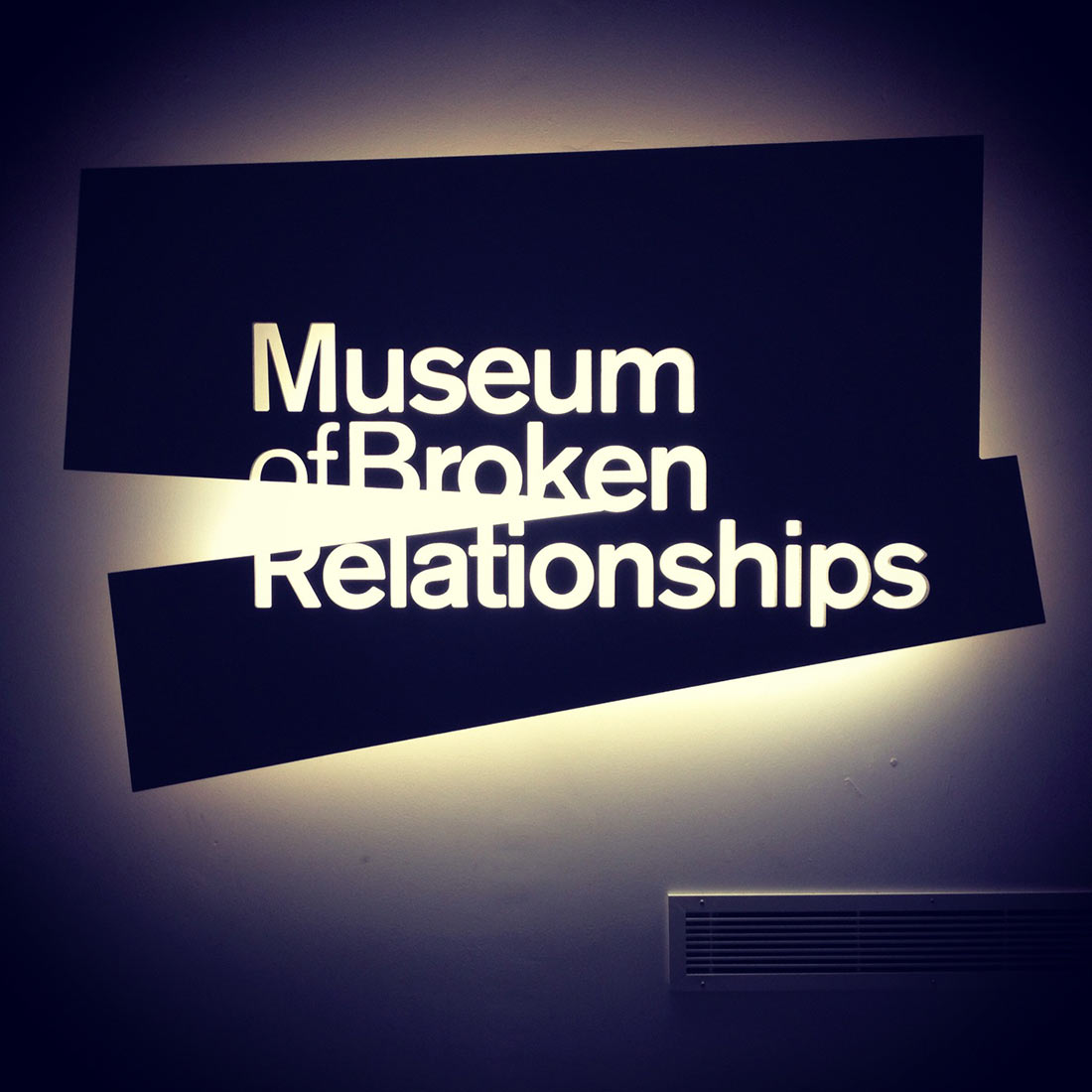 Museum of Broken Relationships in Zagreb