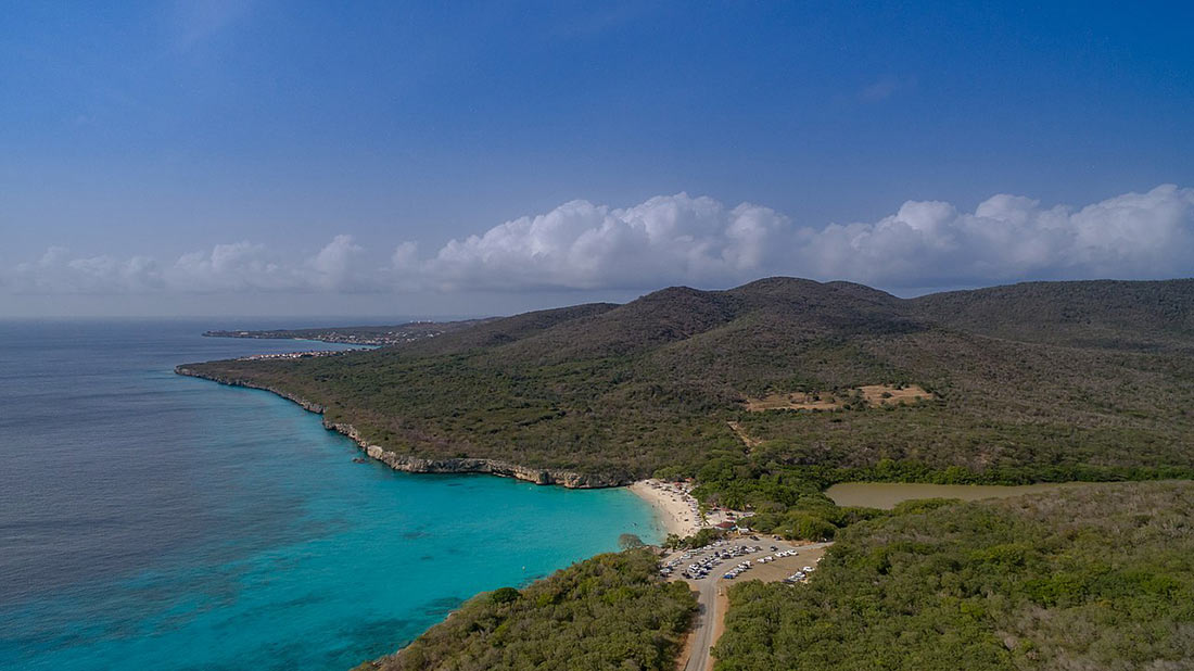 Birdseye view on Curaçao