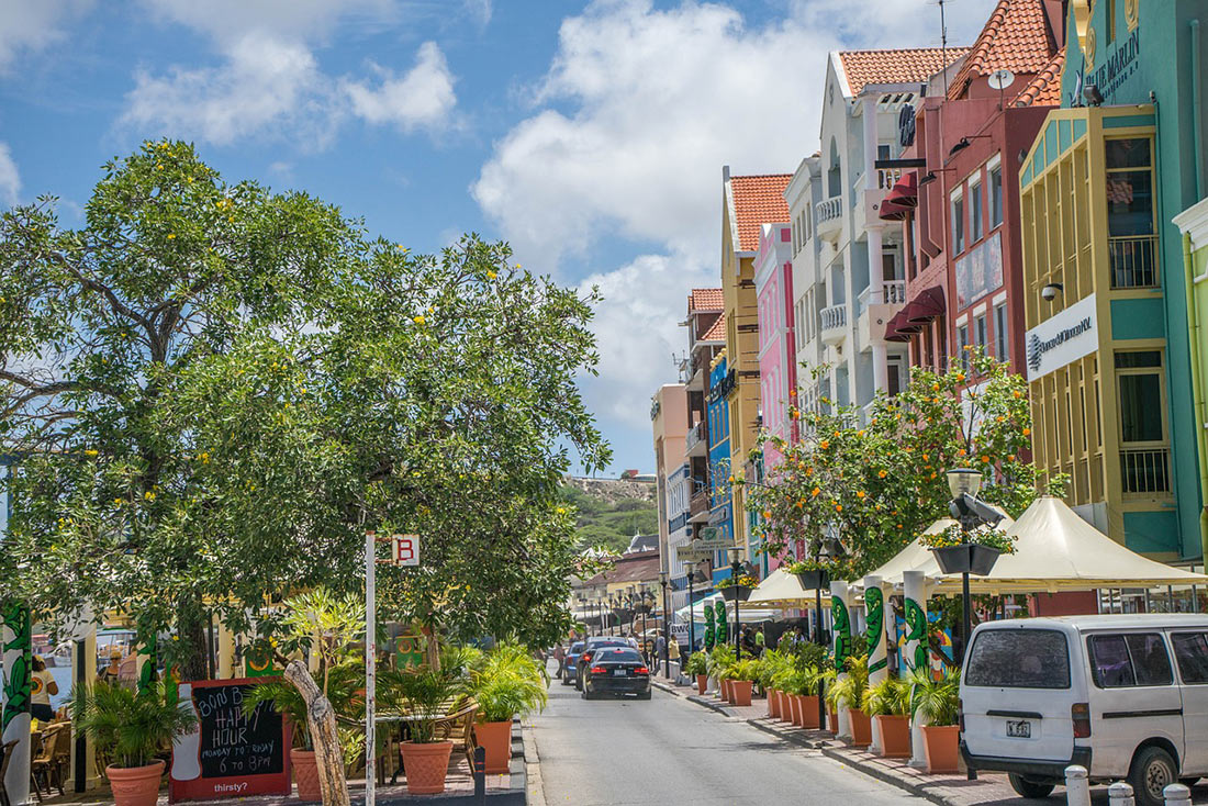 A street in Willemstad