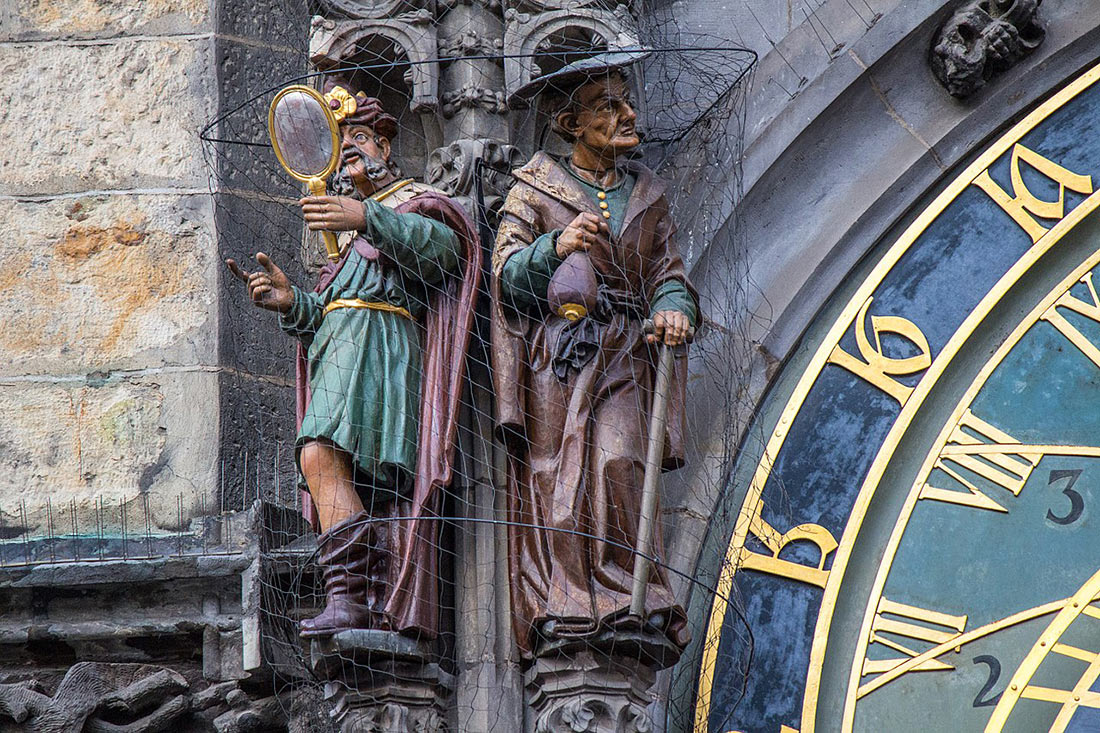 Prague Astronomical Clock (Pražský orloj) Праги