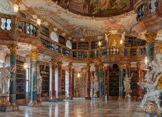 Wiblingen Abbey and its unique library: a baroque masterpiece famous all over the world