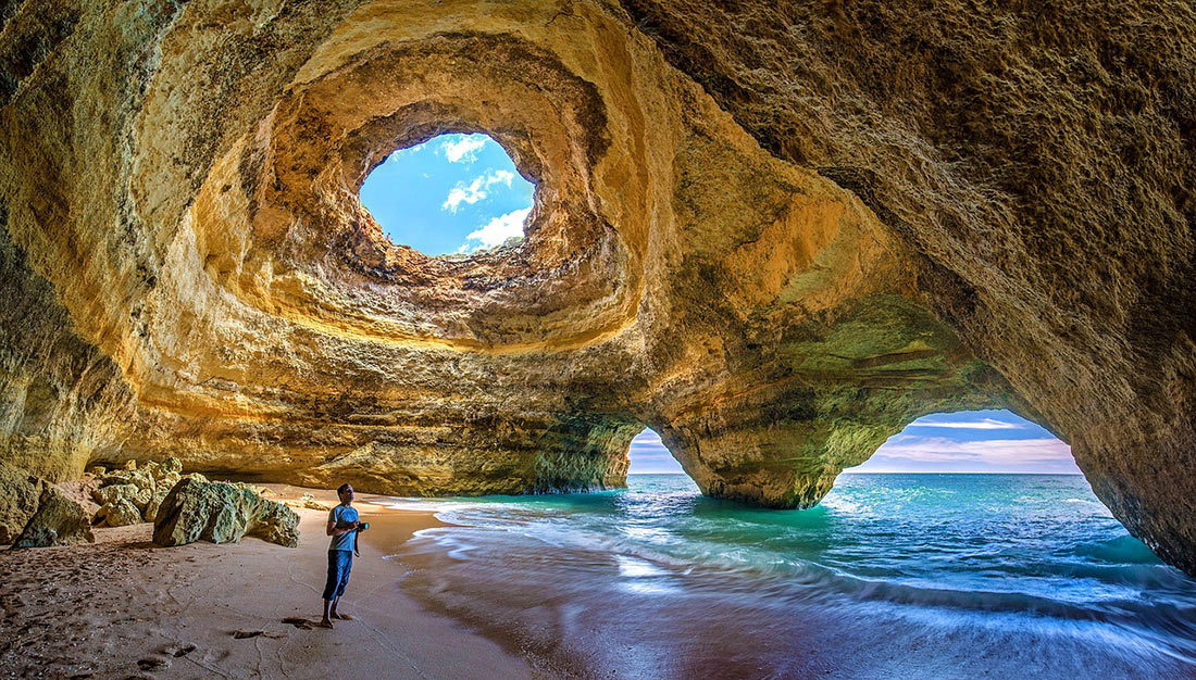 Beaches of Portugal. Praia de Benagil