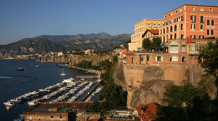 Sorrento: one of the most famous seaside resorts in Italy