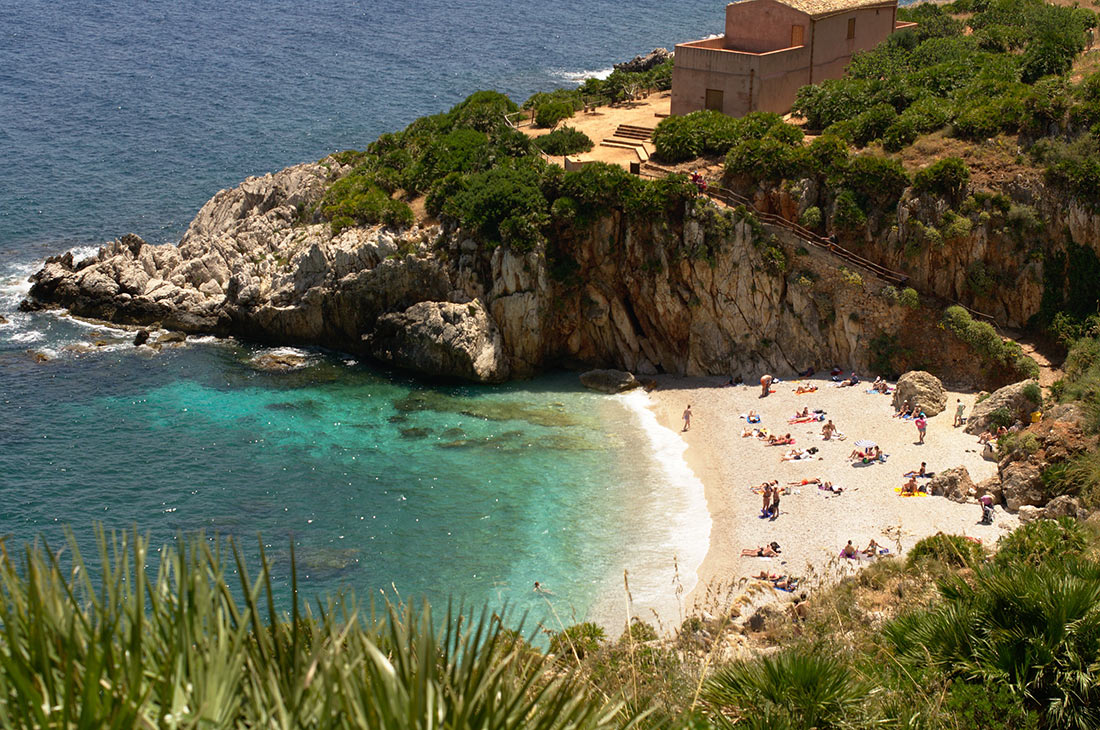 Beaches in Zingaro Nature Reserve