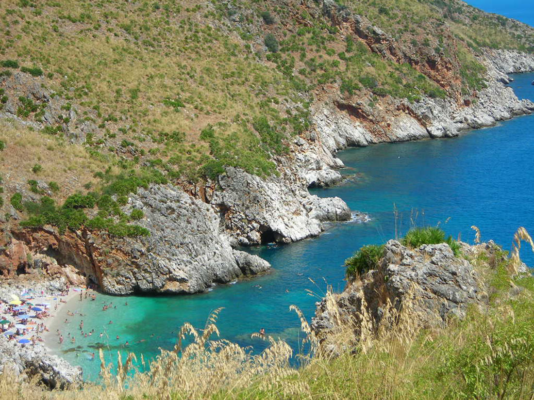 Beaches in Zingaro Nature Reserve