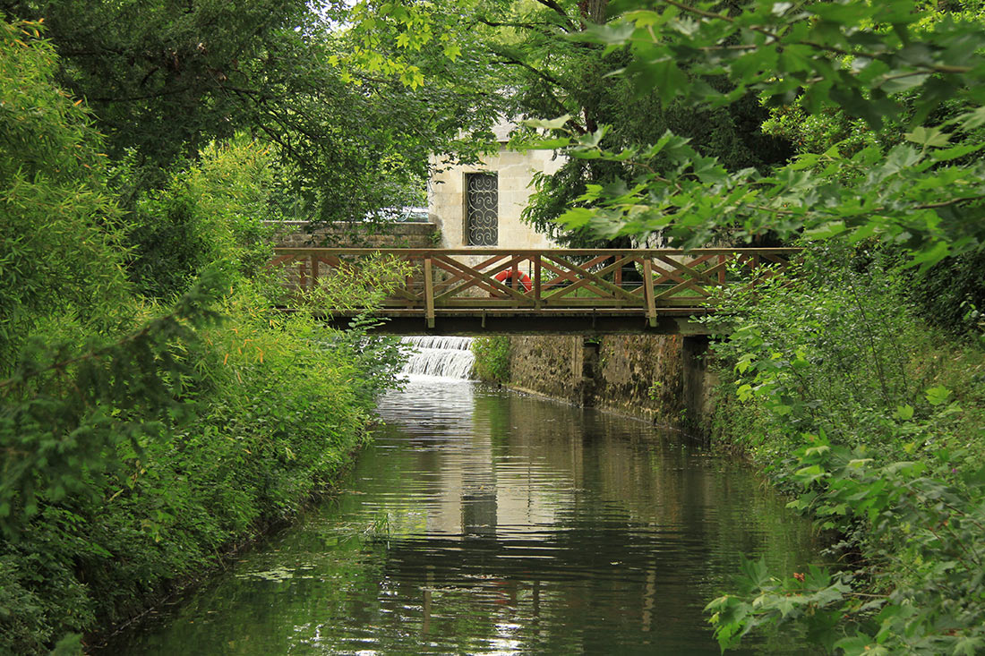 One of the branches of the river Indre