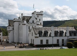 Blair Castle is one of the most beautiful and unique in Scotland.