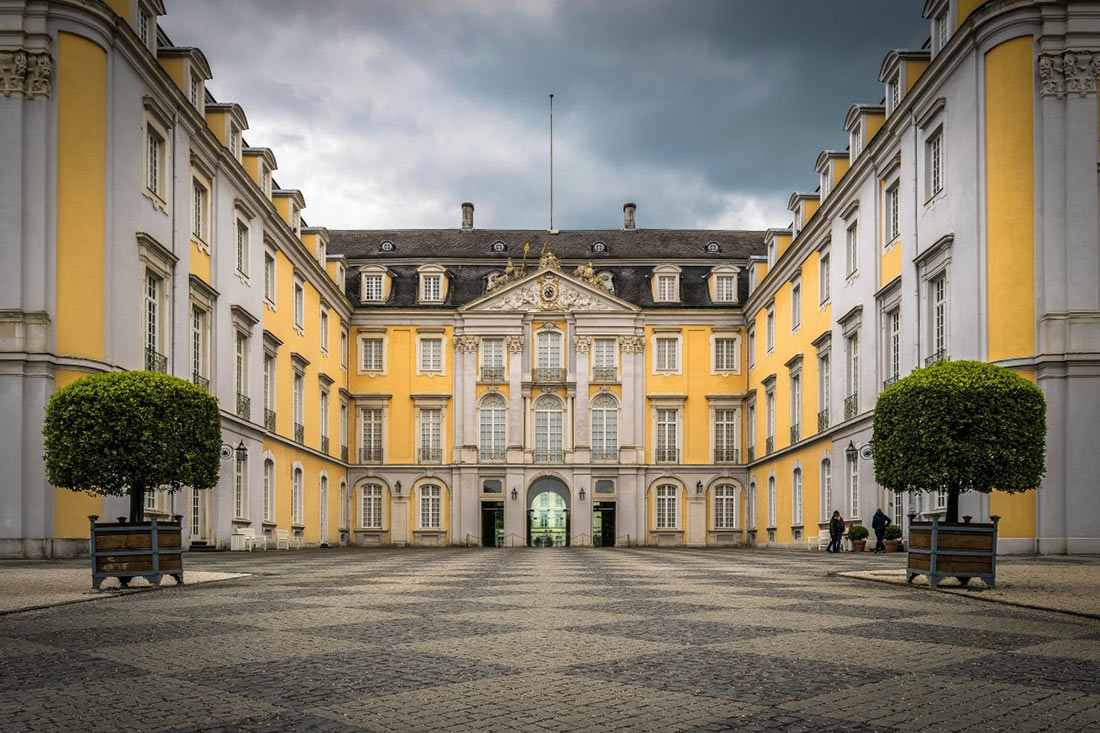 Palace courtyard