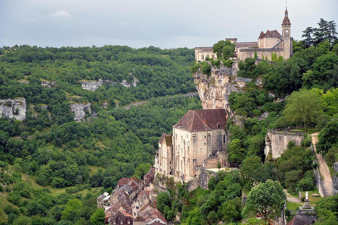 Rocamadour castle