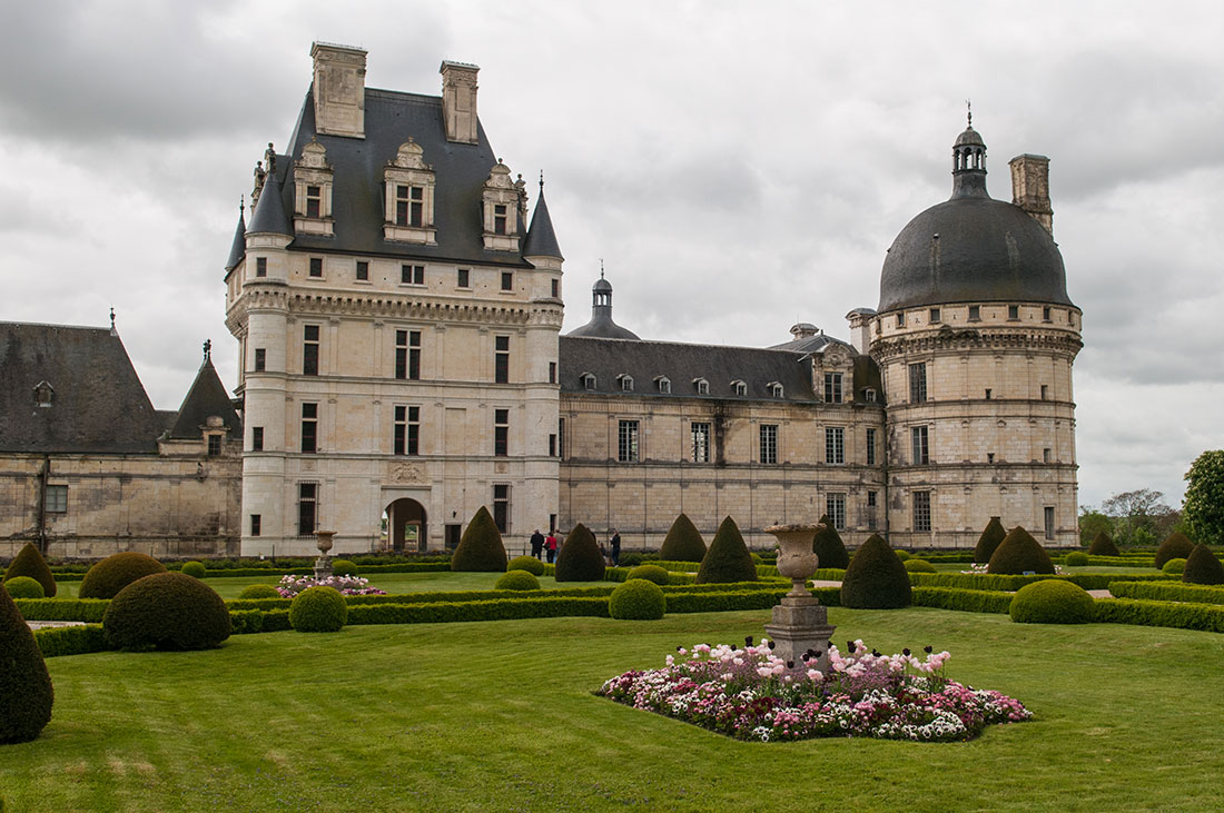 Castle park at the Château de Valençay