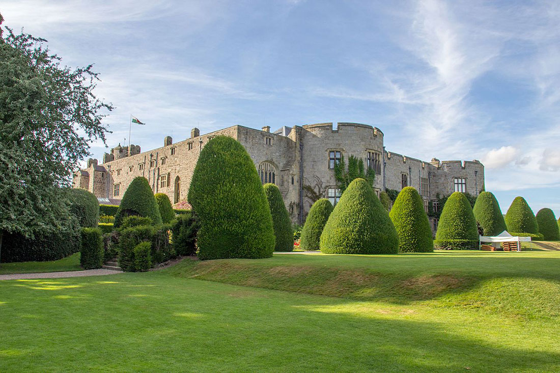 Chirk Castle and garden