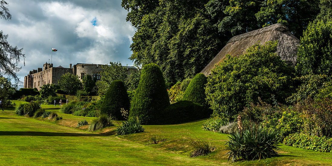 Chirk Castle garden