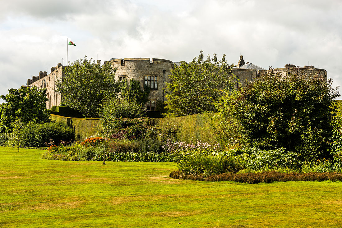 Chirk Castle garden