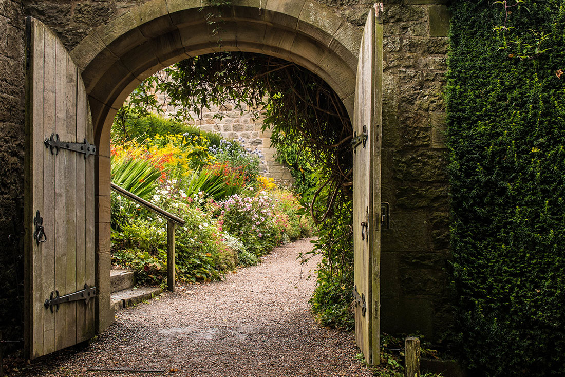 Chirk Castle garden