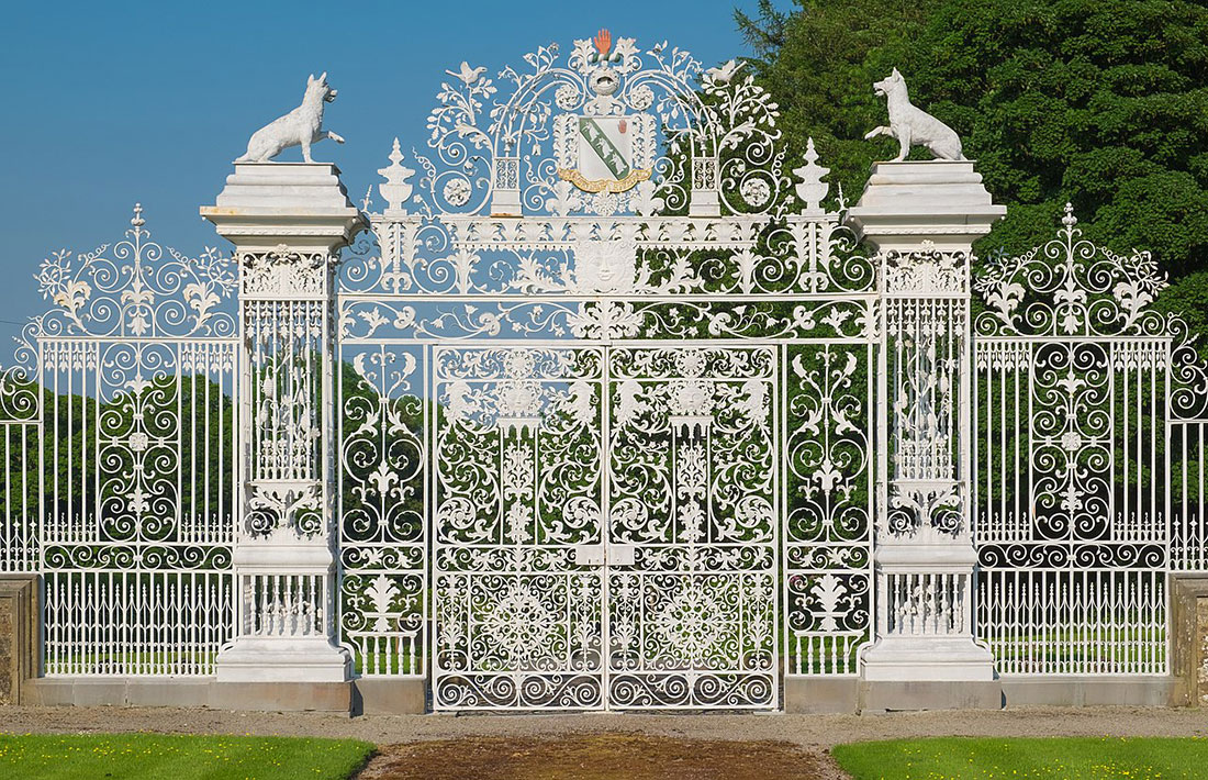 Chirk Castle entrance