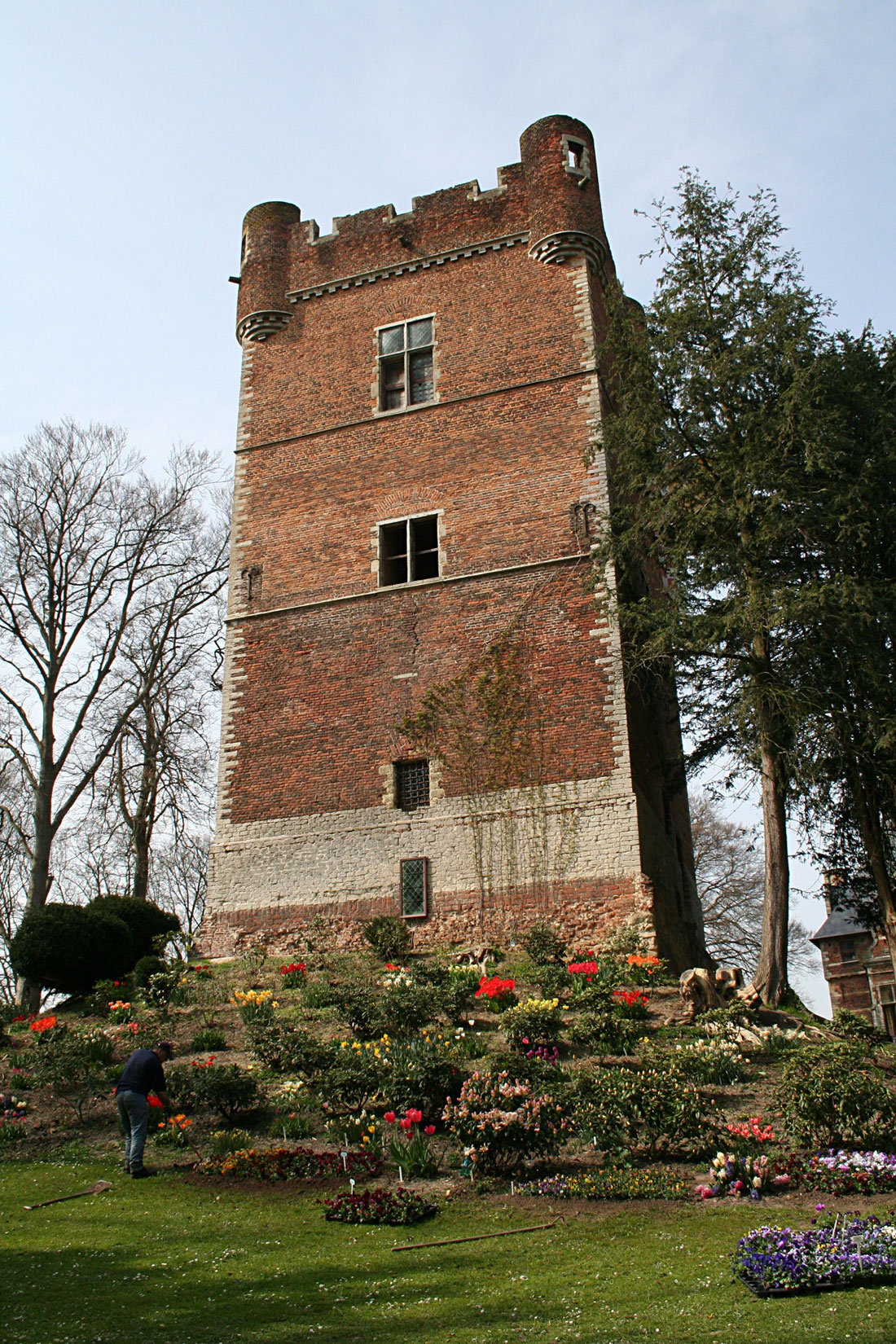 Donjon at Groot Bijgaarden Castle
