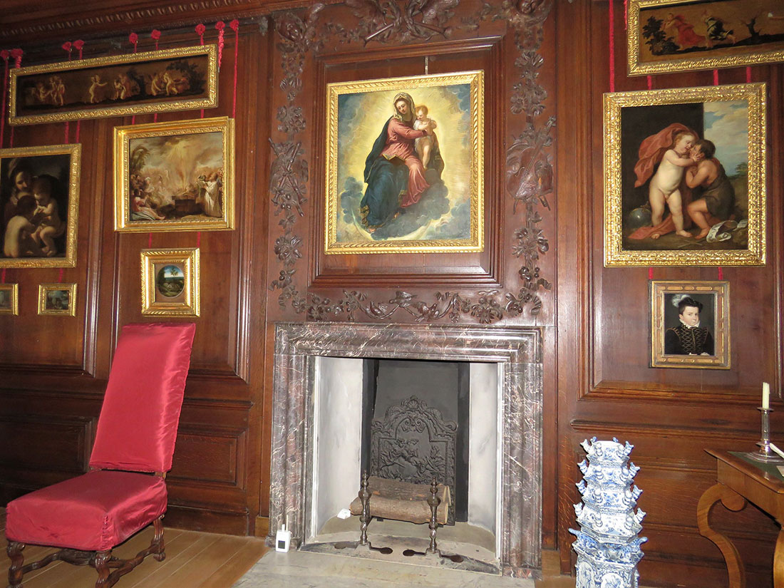 Interior of the Hampton Court Palace