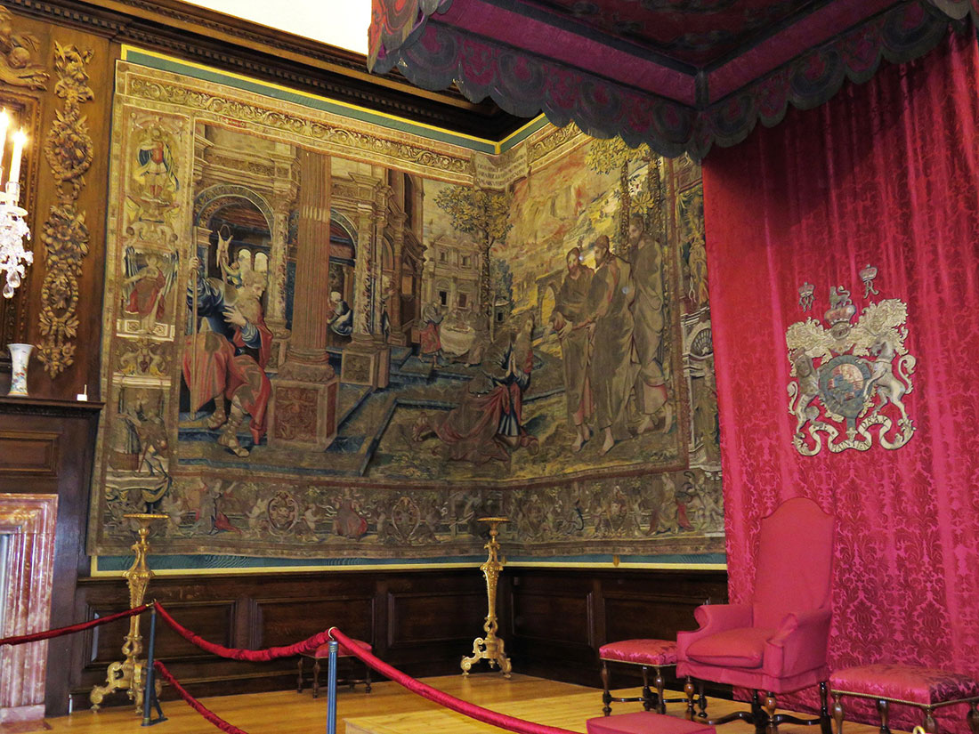 Interior of the Hampton Court Palace