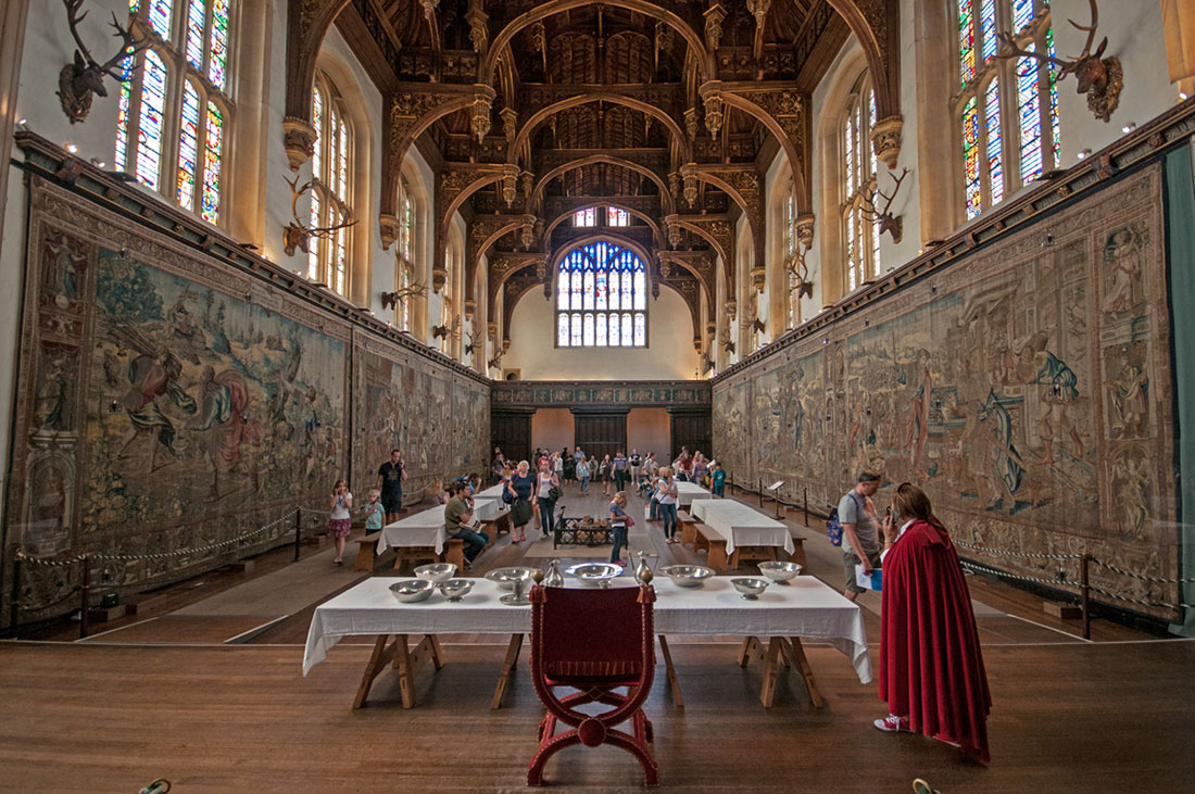 Interior of the Hampton Court Palace