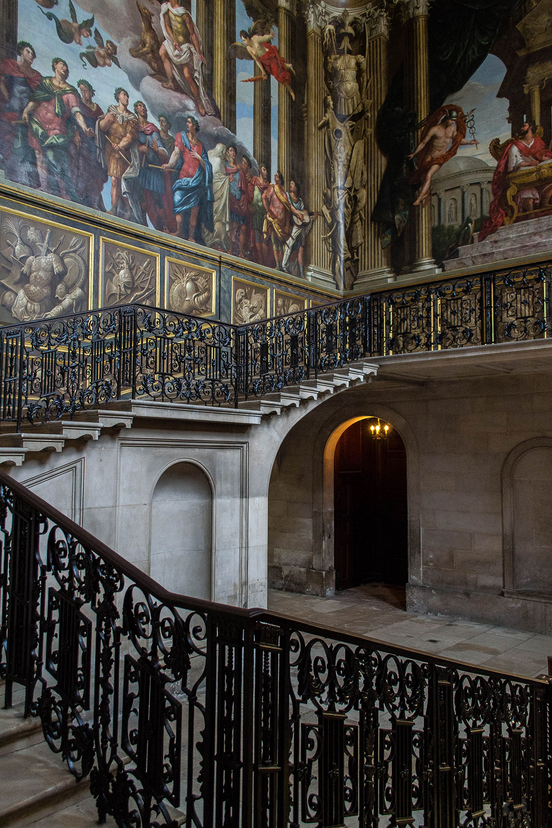 Interior of the Hampton Court Palace