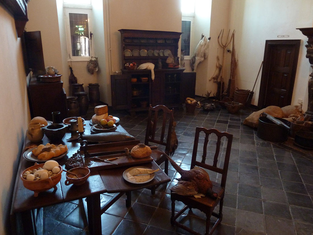 Interior of the Hoensbroek Castle