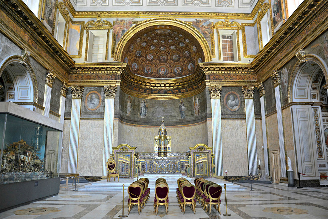 Interior of the Royal Palace of Naples