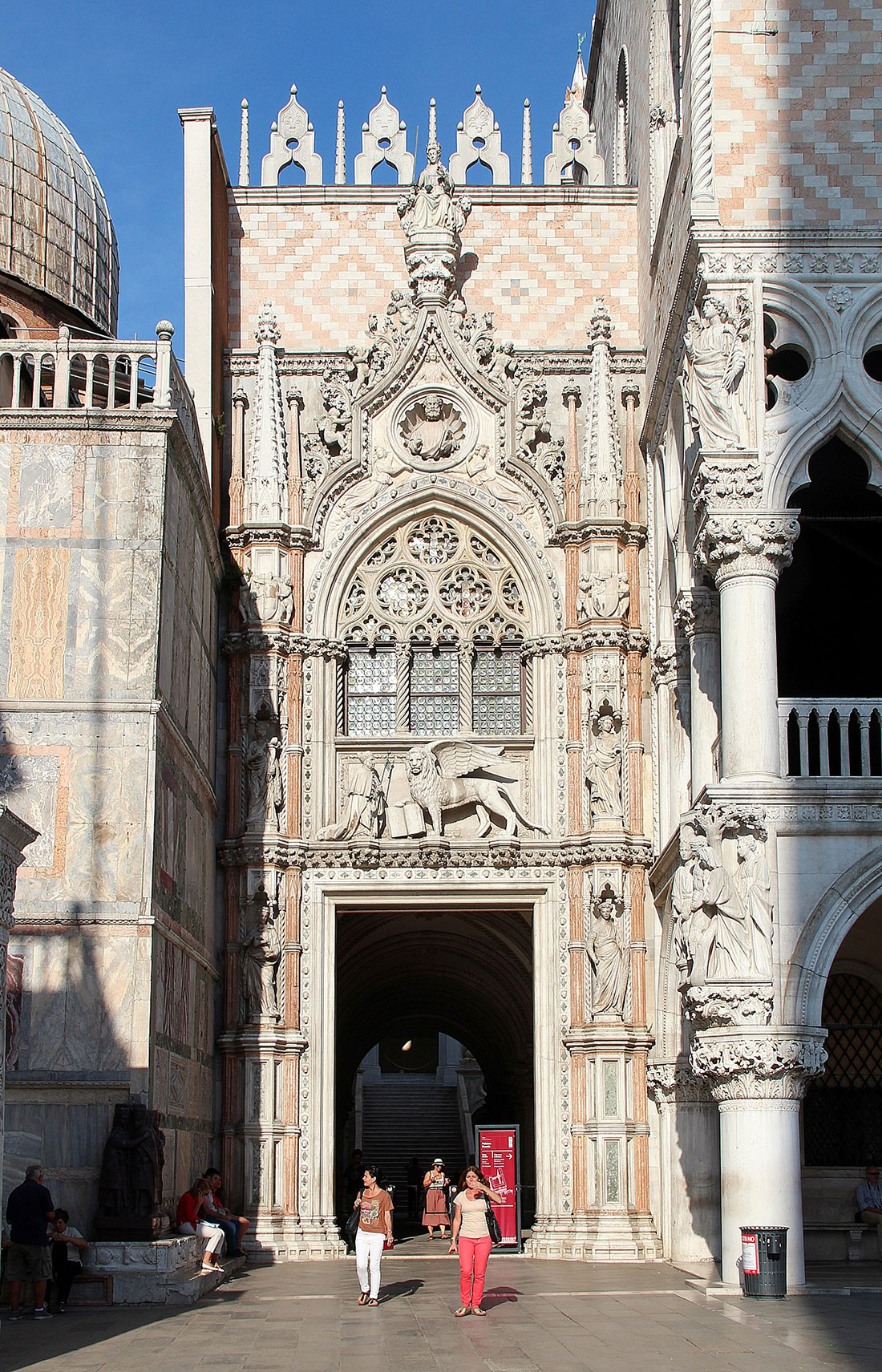 The Doge's Palace (Palazzo Ducale) in Venice