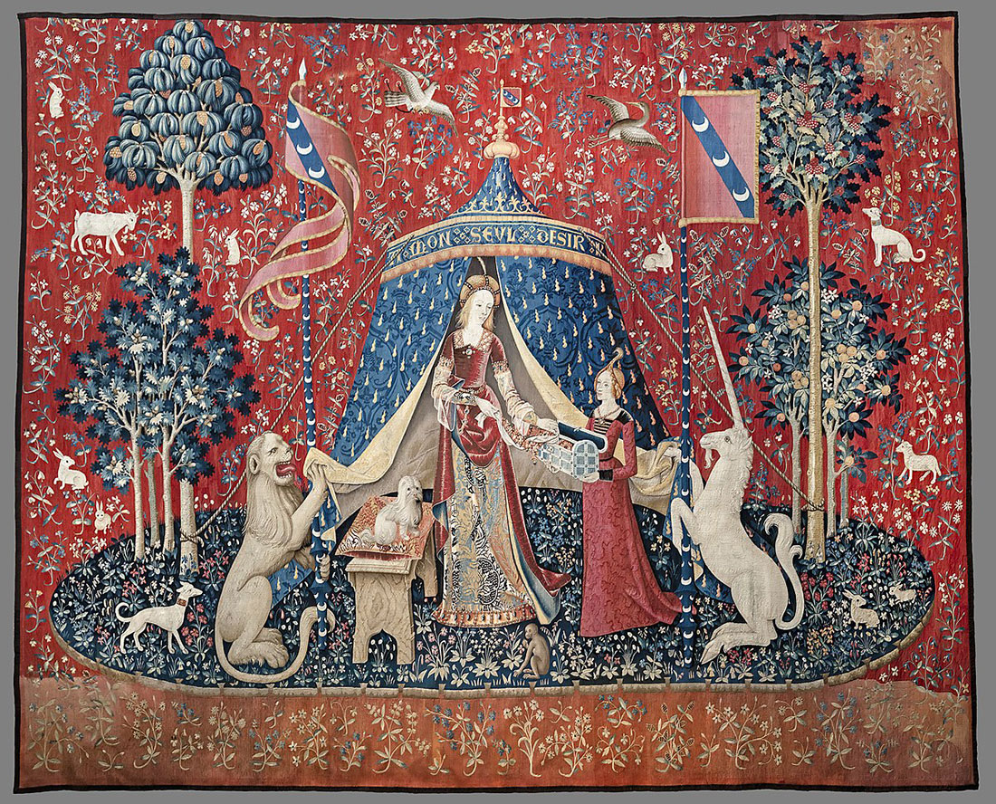 The Lady and the Unicorn tapestes