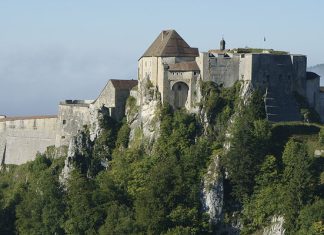 Château de Joux: one of the most impressive and interesting castles in the Franche-Comté region