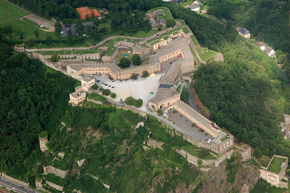 The Ehrenbreitstein Fortress