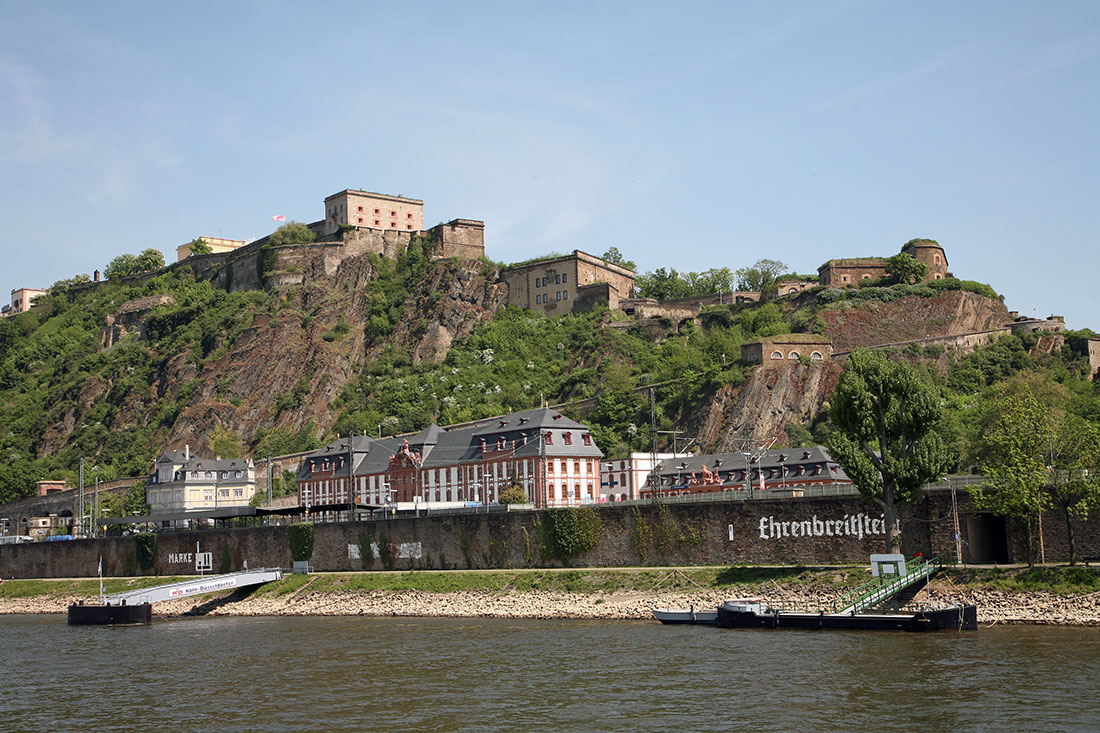 The Ehrenbreitstein Fortress