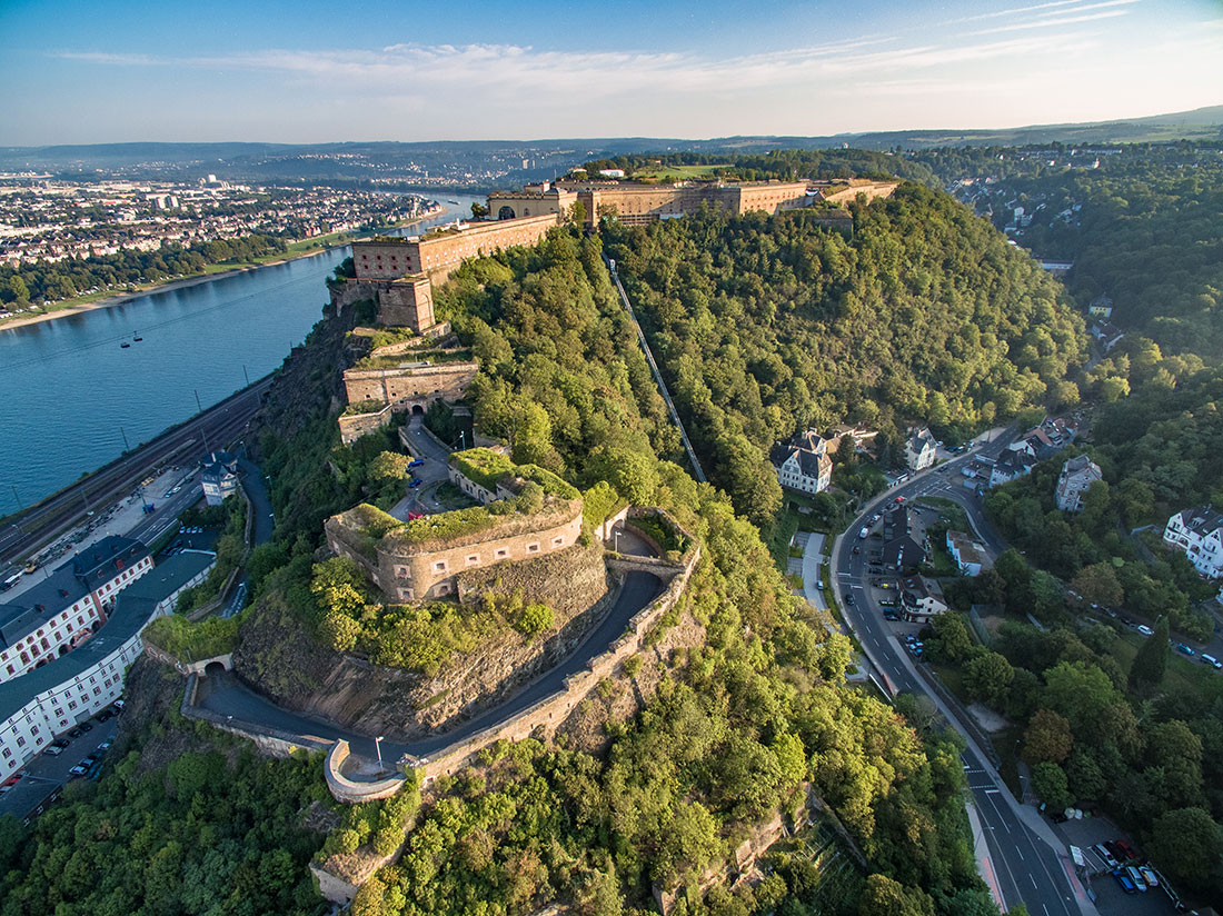 The Ehrenbreitstein Fortress