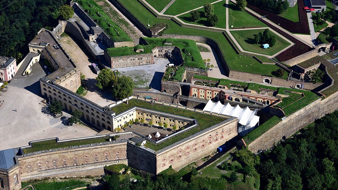 The Ehrenbreitstein Fortress