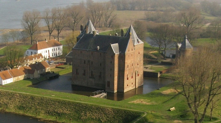 Loevestein Castle: one of the most visited castles in the Netherlands